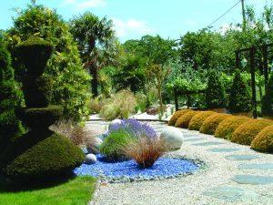 Jardin où l'on s'attarde