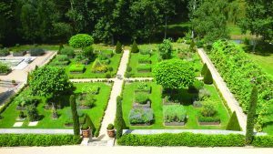 Jardin du château de la Motte